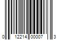 Barcode Image for UPC code 012214000073