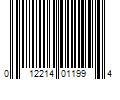 Barcode Image for UPC code 012214011994