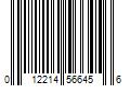 Barcode Image for UPC code 012214566456