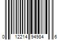 Barcode Image for UPC code 012214949846