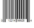 Barcode Image for UPC code 012214999254