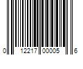 Barcode Image for UPC code 012217000056