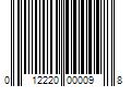 Barcode Image for UPC code 012220000098