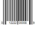 Barcode Image for UPC code 012222000089