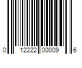 Barcode Image for UPC code 012222000096