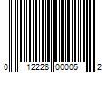 Barcode Image for UPC code 012228000052