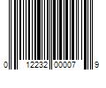 Barcode Image for UPC code 012232000079