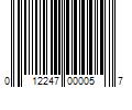 Barcode Image for UPC code 012247000057