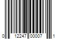 Barcode Image for UPC code 012247000071