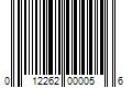 Barcode Image for UPC code 012262000056