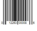 Barcode Image for UPC code 012263000086