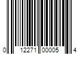 Barcode Image for UPC code 012271000054