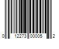 Barcode Image for UPC code 012273000052