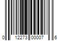 Barcode Image for UPC code 012273000076