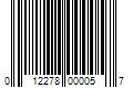 Barcode Image for UPC code 012278000057