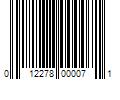 Barcode Image for UPC code 012278000071