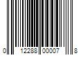 Barcode Image for UPC code 012288000078