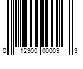 Barcode Image for UPC code 012300000093