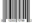 Barcode Image for UPC code 012300707992. Product Name: 