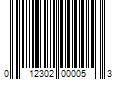 Barcode Image for UPC code 012302000053