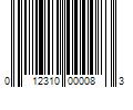 Barcode Image for UPC code 012310000083