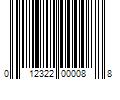 Barcode Image for UPC code 012322000088