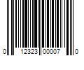 Barcode Image for UPC code 012323000070