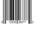 Barcode Image for UPC code 012330263772