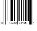 Barcode Image for UPC code 012340844954