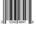 Barcode Image for UPC code 012343485475