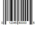 Barcode Image for UPC code 012345600005