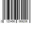 Barcode Image for UPC code 0123456069206