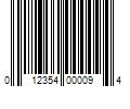 Barcode Image for UPC code 012354000094