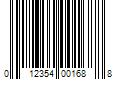 Barcode Image for UPC code 012354001688