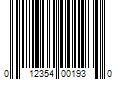 Barcode Image for UPC code 012354001930