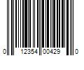 Barcode Image for UPC code 012354004290