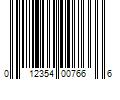 Barcode Image for UPC code 012354007666