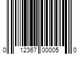 Barcode Image for UPC code 012367000050