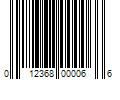 Barcode Image for UPC code 012368000066