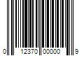 Barcode Image for UPC code 012370000009