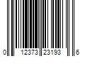 Barcode Image for UPC code 012373231936