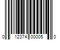 Barcode Image for UPC code 012374000050