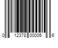 Barcode Image for UPC code 012378000056