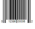 Barcode Image for UPC code 012386000062