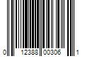 Barcode Image for UPC code 012388003061