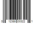 Barcode Image for UPC code 012388003221