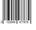 Barcode Image for UPC code 01239494776729