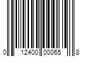 Barcode Image for UPC code 012400000658