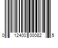 Barcode Image for UPC code 012400000825