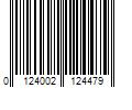 Barcode Image for UPC code 0124002124479